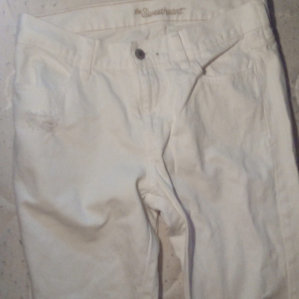 White jeans